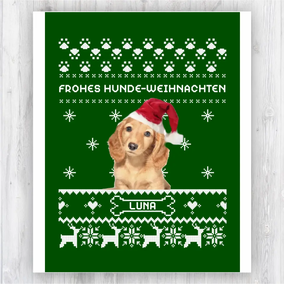 Frohes Hunde-Weihnachten