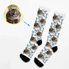 Katzenartige Eleganz - Socken mit Ihrem Kätzchen