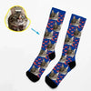 Warme Muster - Socken mit deinem Foto