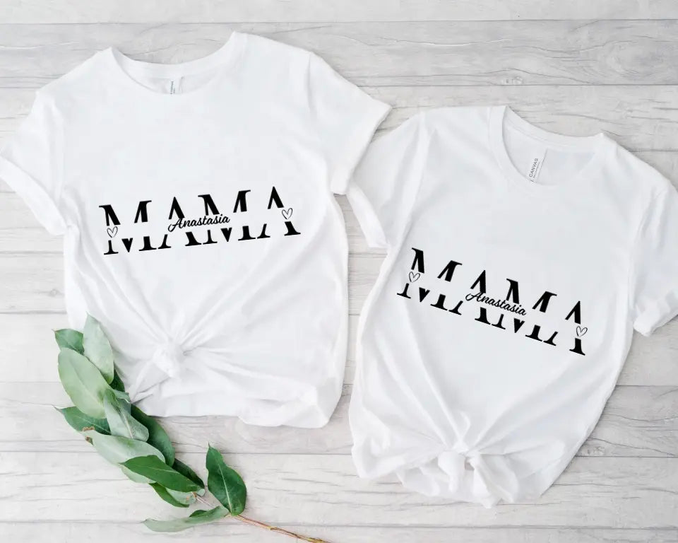 Geschenk Mama mit Kindernamen