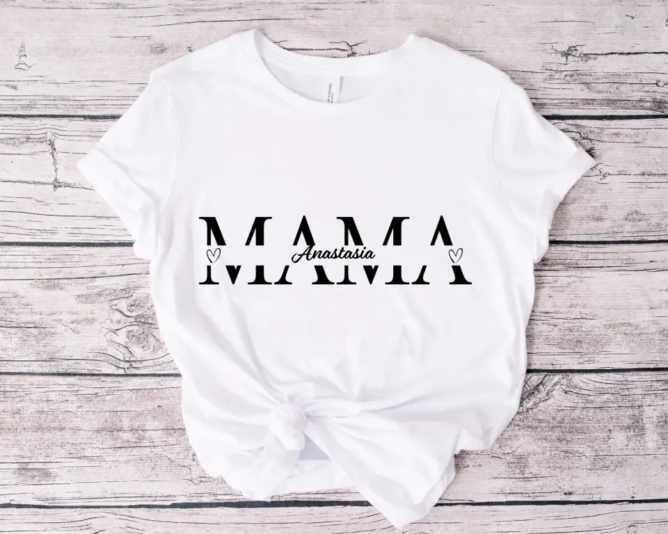 Geschenk Mama mit Kindernamen