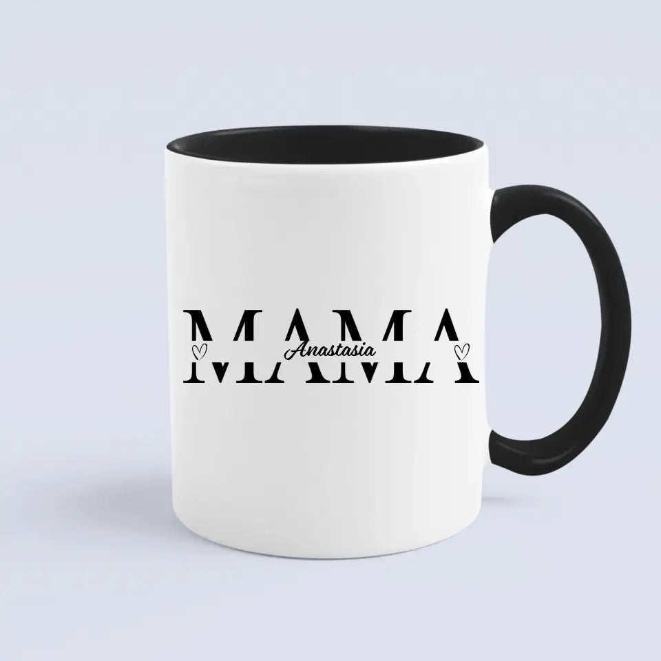 Geschenk Mama mit Kindernamen