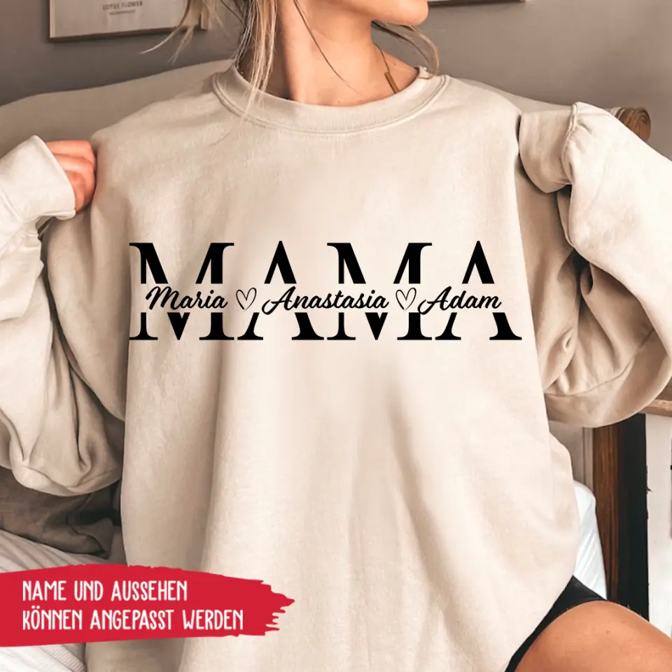 Geschenk Mama mit Kindernamen