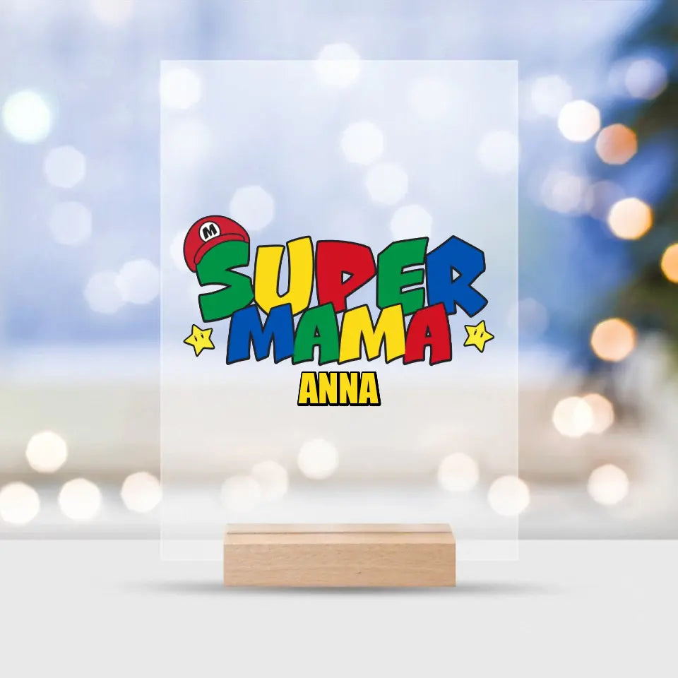 Geschenk für Mama – Super Mama