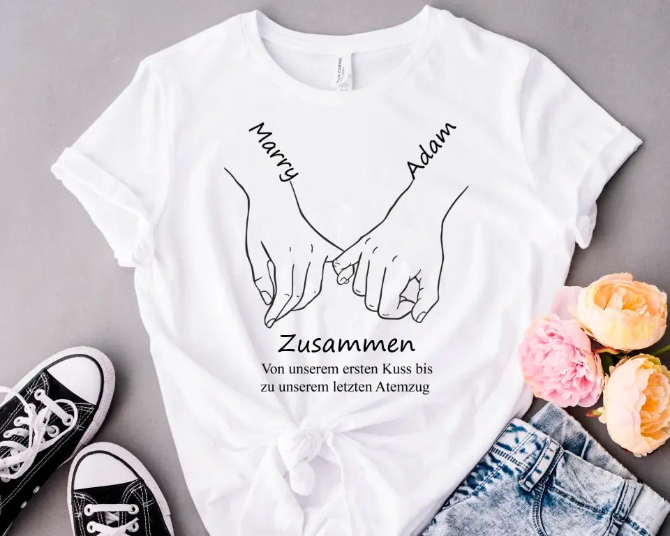 Zusammen. Ich liebe dich