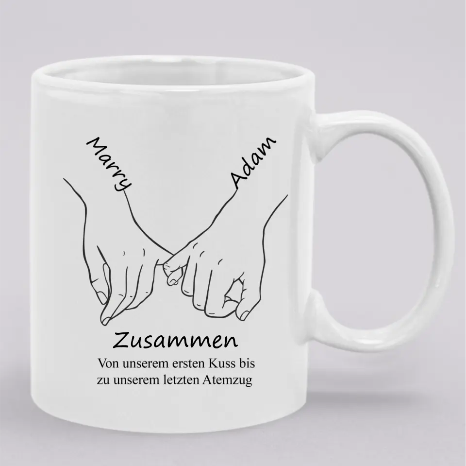 Zusammen. Ich liebe dich