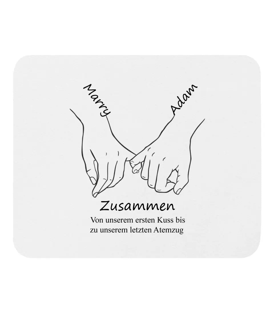 Zusammen. Ich liebe dich