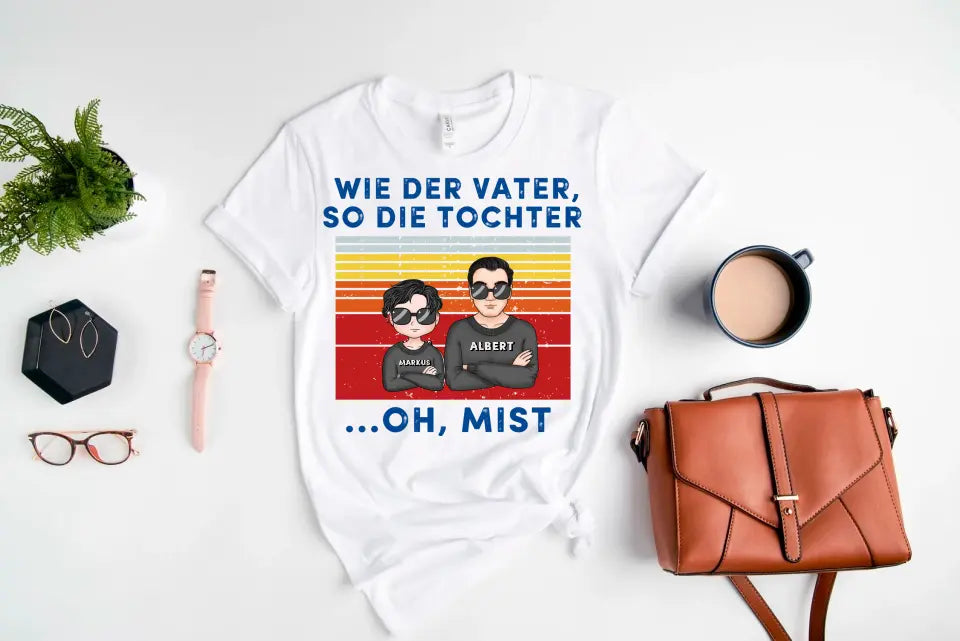 Wie der Vater, so die Kinder. Oh, mist