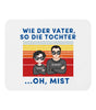 Wie der Vater, so die Kinder. Oh, mist