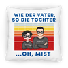 Wie der Vater, so die Kinder. Oh, mist