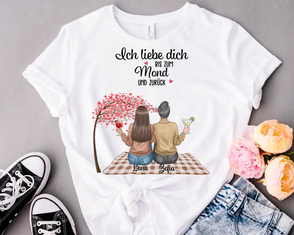 Ich liebe dich bis zum Mond und zurück