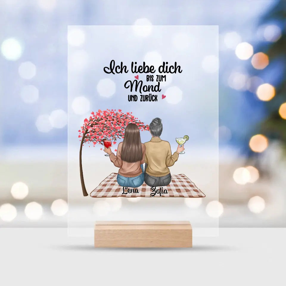 Ich liebe dich bis zum Mond und zurück