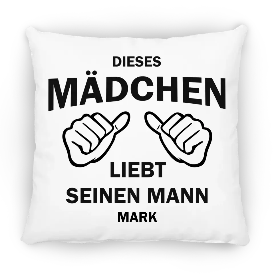 Dieses Mädchen liebt seinen Mann