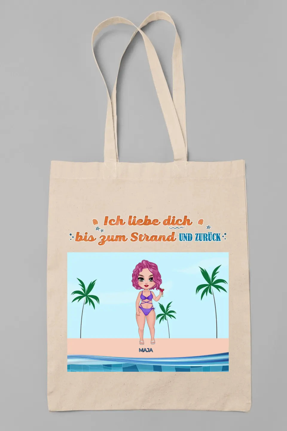 Ich Liebe Dich Bis Zum Strand Und Zurück