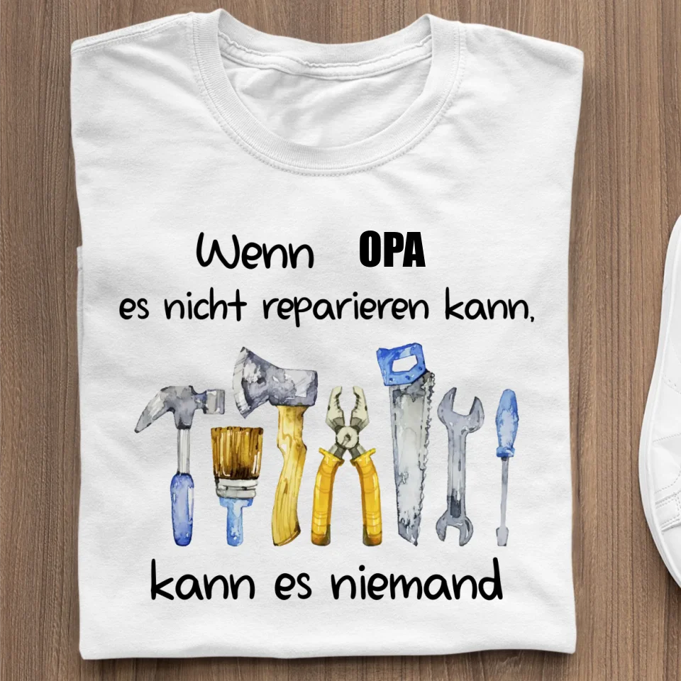 Wenn Opa es nicht reparieren kann kann es niemand