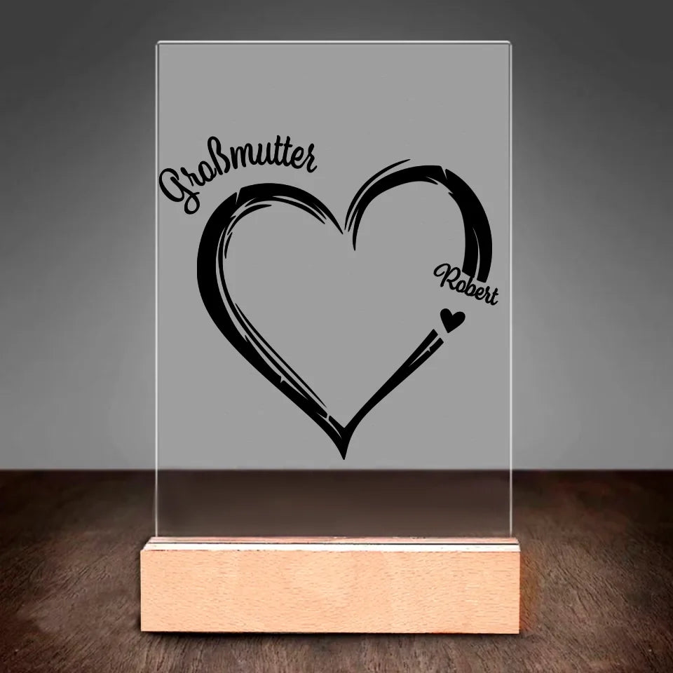 Geschenke - Acrylglas - Großmutter