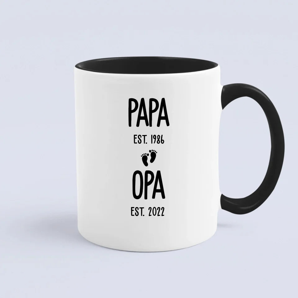 Acrylglas - Papa - Opa