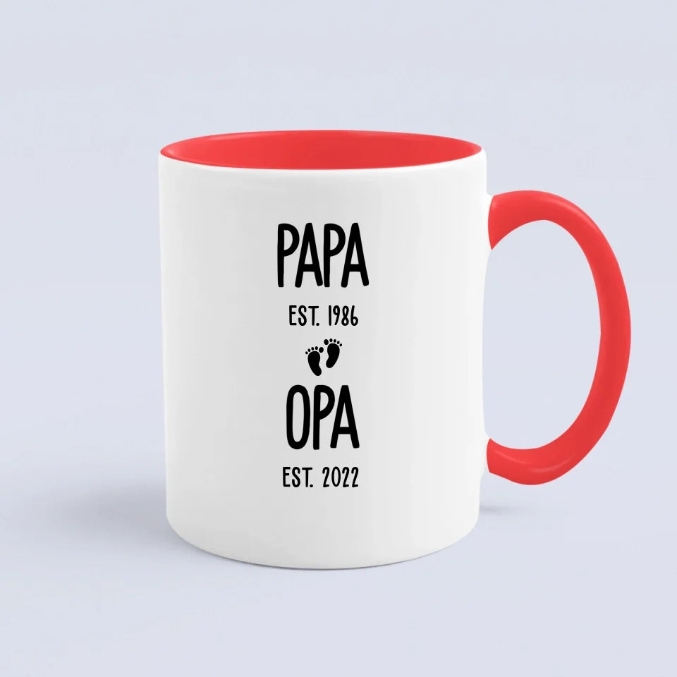 Acrylglas - Papa - Opa