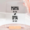 Acrylglas - Mama - Oma