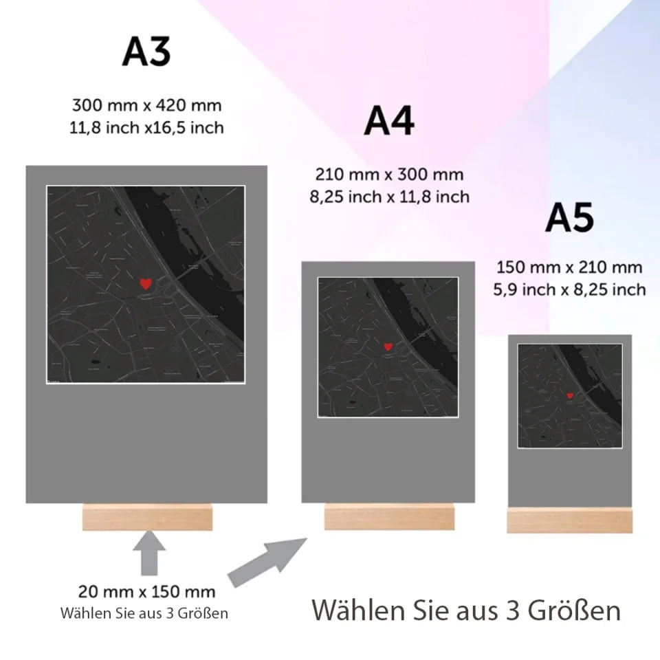 Acrylglas - Großvater liebt