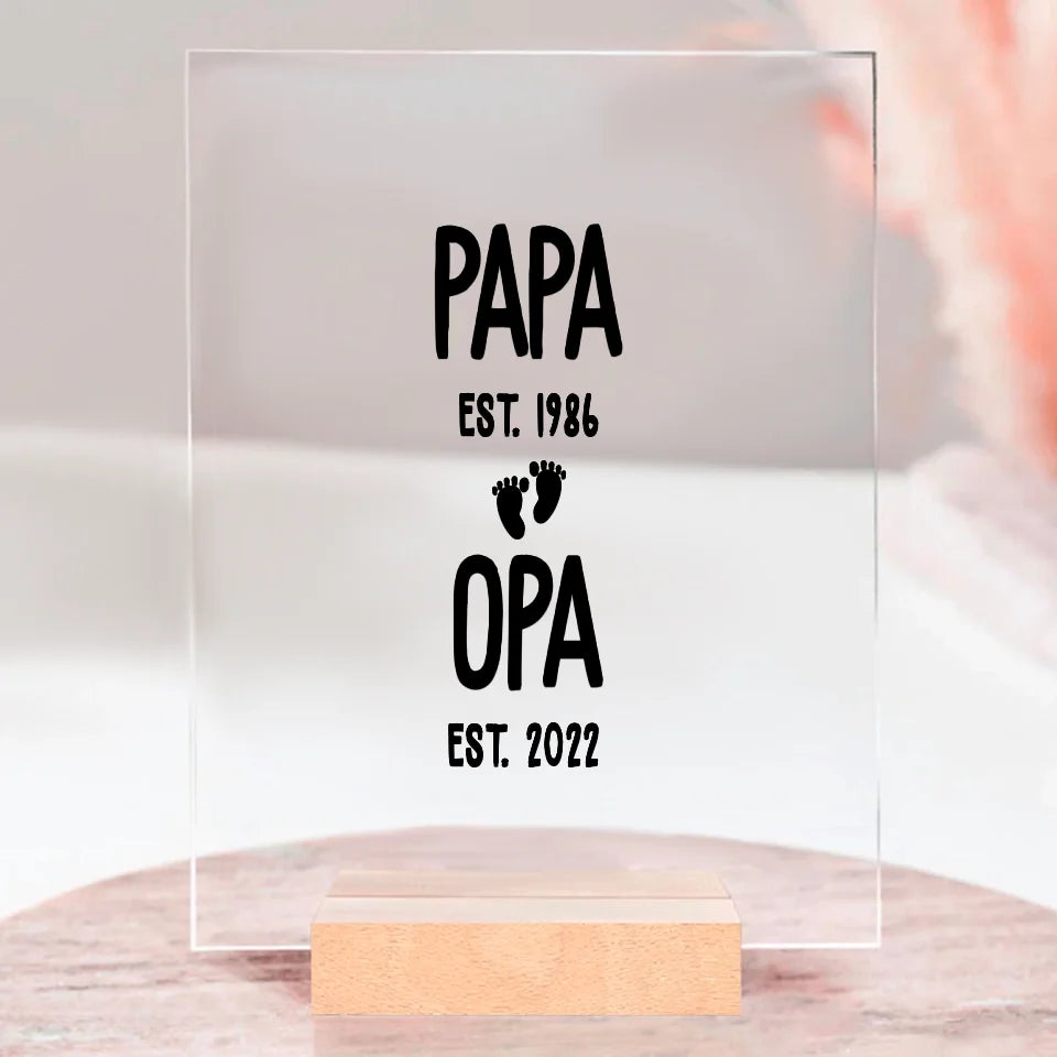 Kopfkissenbezug - Papa - Opa