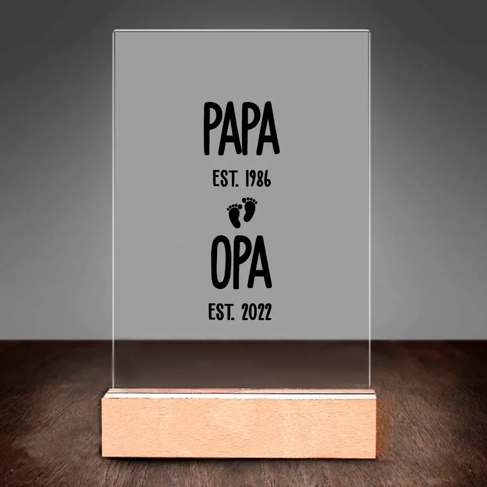 Kopfkissenbezug - Papa - Opa