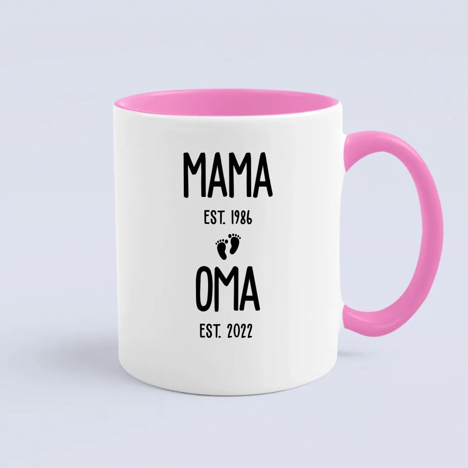 Kopfkissenbezug - Mama - Oma