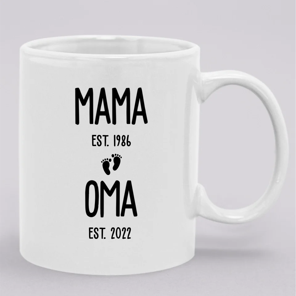 Kopfkissenbezug - Mama - Oma