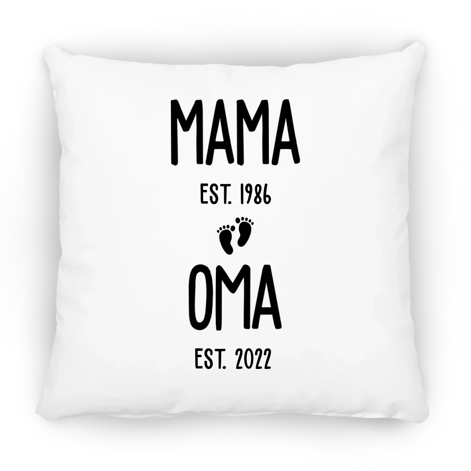 Kopfkissenbezug - Mama - Oma