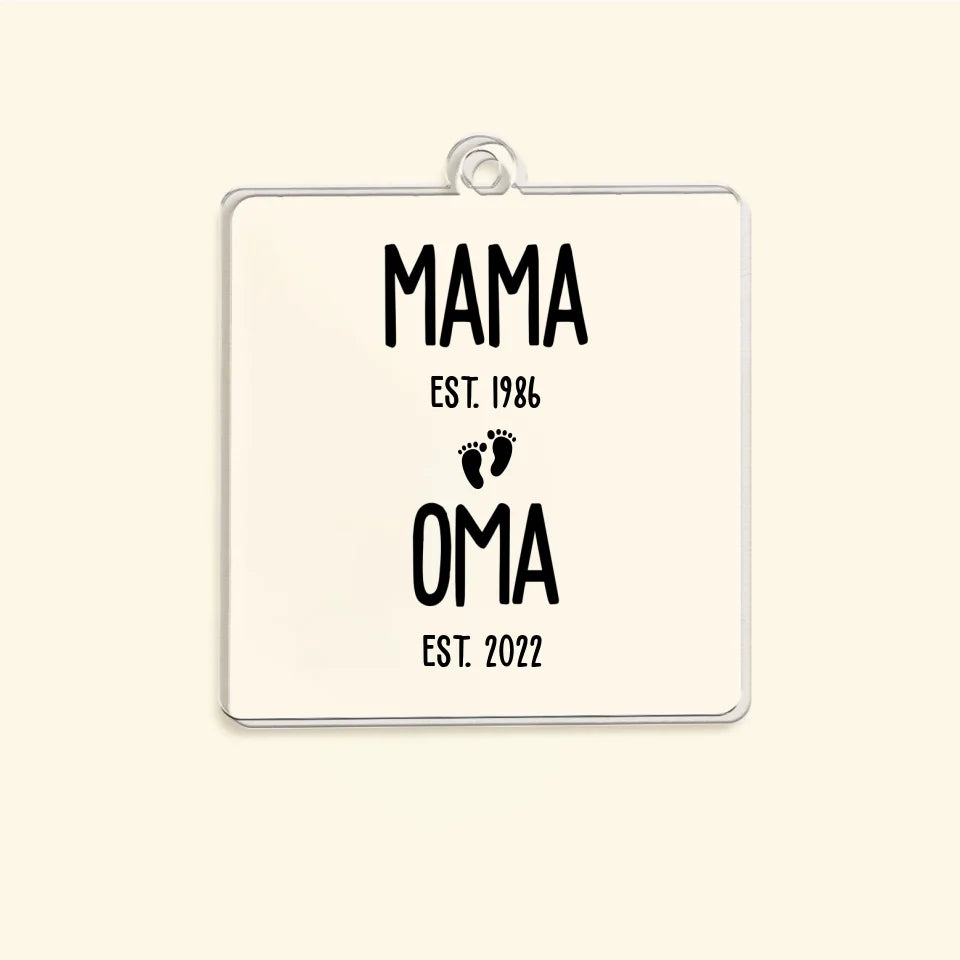 Kopfkissenbezug - Mama - Oma