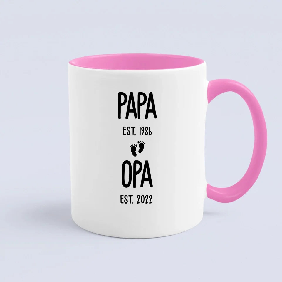 Becher - Papa - Opa