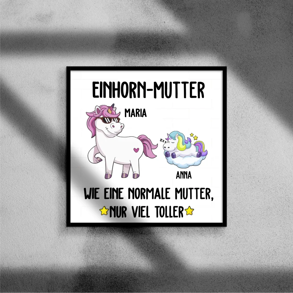 Einhorn-Mutter